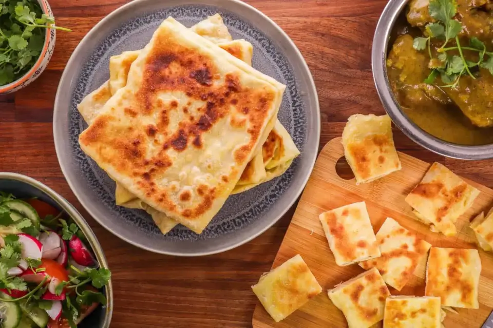 Roti with Various Fillings  